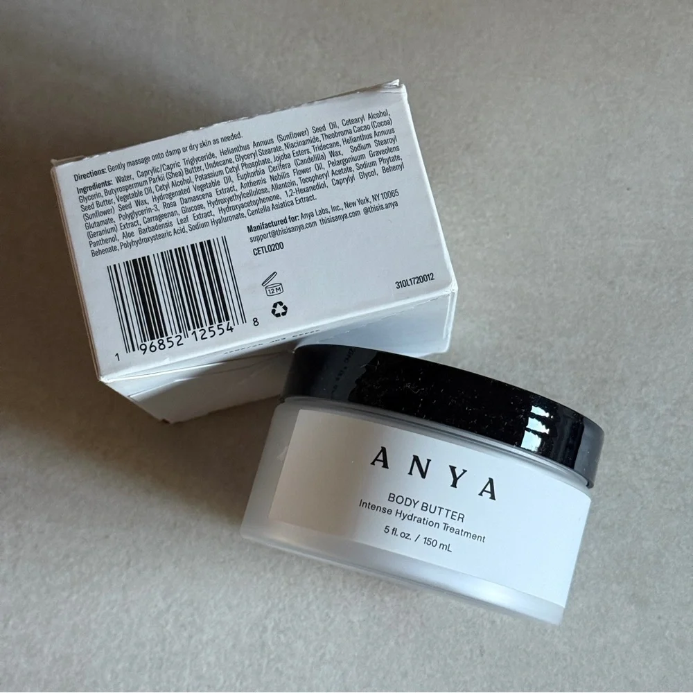 Anya Body Butter – Intense Hydration Treatment 5 fl oz